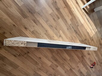 Police IKEA LACK, délka 110 cm, matná bílá - NOVÁ - 4