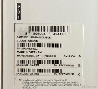 Samsung Galaxy Watch5 40mm SM-R900 šedé/graphite - 4