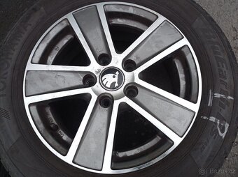 5x112 alu disky 6,Jx15 ET40 Seat, Škoda, VW, alu disky - 4
