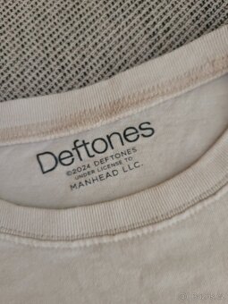 Dámské tričko Deftones zn. H&M, vel. XS - 4