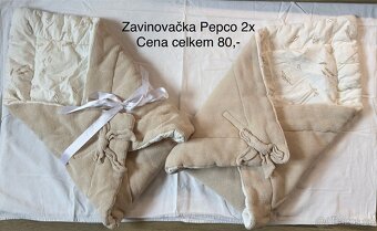 Balík oblečení a doplňků pro miminko velikost 0-74 - 4