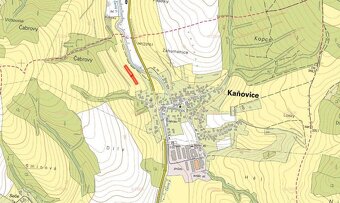 Pozemek, bydlení, prodej, Kaňovice, Zlín - 4