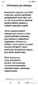 Zdravotní matrace IZER Activ 17cm - 4