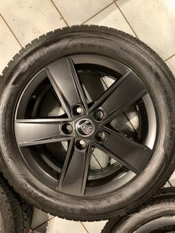 Alu kola Škoda R16 5X112 ZÁNOVNÍ ZIMNÍ PNEU 205/55 R16 STAR - 4