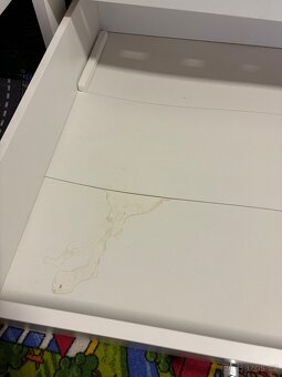 Dětská postel se zásuvkou, bílá , 160x80 cm - 4