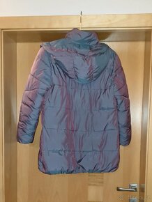 Dívčí zimní KABÁT zn. NEXT vel. 11 (146) - 4