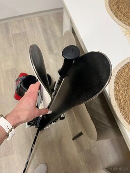 Lyže dětské + hůlky + lyžáky - 4