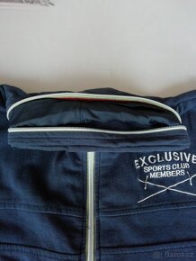 Pánská modrá mikina SMOG - 4