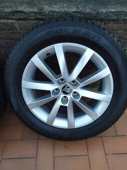 Alu kola 16" orig Škoda Scala 5x100 - 4