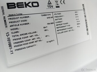 Mrazák Beko velký NO FROST skoro nový - 4