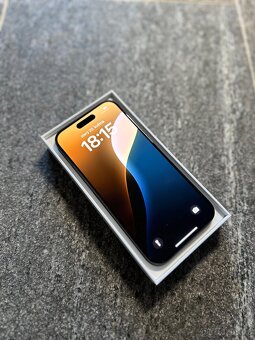 IPhone 15 Pro 128GB, jako NOVÝ, ještě v ZÁRUCE - 4