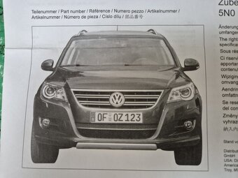 spoiler (kryt) pod přední nárazník VW Tiguan R-Line 082007-0 - 4