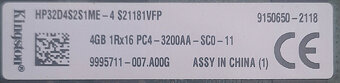 Kingston DDR4 2x4GB 3200Hz SODIMM - 4