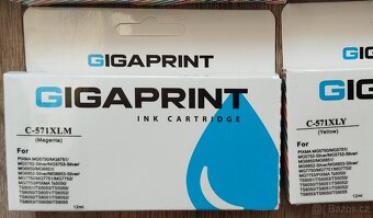 Prodám náplně do tiskárny Gigaprint - 4