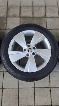 Alu Škoda Superb Triton 17" se zimními pneu - 4
