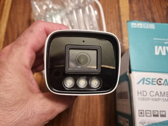 8MP venkovní IP kamera ASECAM POE H.265 Onvif Metal Bullet - 4