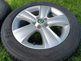alu kola 5x112 r17 Škoda Yeti a 225/50/17 - 4