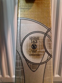 Carvingové lyže K2 Super Smooth 163cm - 4