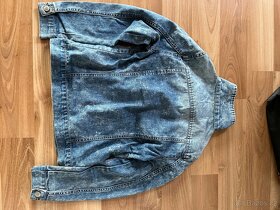 Džínová bunda značky Y.D vel.158 - 4