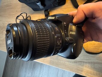 📷 Nikon D5000 + 2 objektivy + brašny - 4