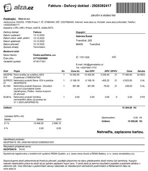 Parní pračka se sušičkou AEG Dualsense L7WBGO47WC 7KG - 4