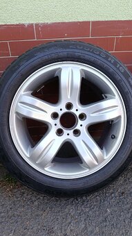 ALU kola 5x112 R16 + pneu - 4