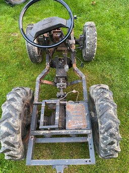 Rám na malotraktor domácí výroby - 4