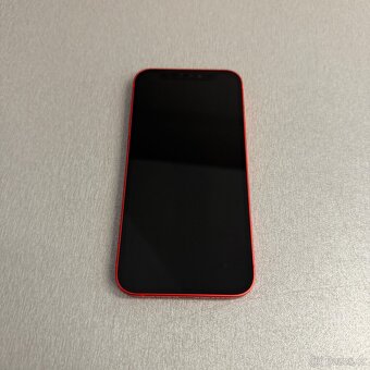 iPhone 12 mini 128GB červený, pěkný stav, 12 měsíců záruka - 4
