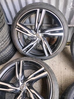 4ks alu disky orig. Volvo r21 5x108 r21 + pneu - 4