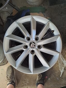Alu 16" 5x112,škoda HELIX - 4