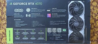 GeForce RTX 4070 VENTUS 3X 12 G OC - 4
