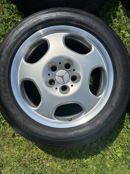 Prodám originální sadu ALU 17" Mercedes-Benz W210/W220 - 4