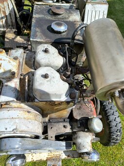 Traktor - malotraktor, domácí výroby - 4