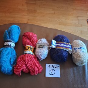 vlna na pletení a příze - 4