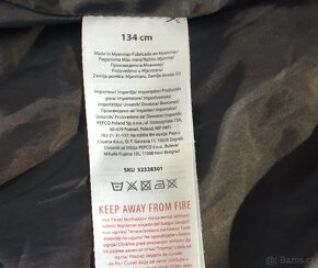 Dětská zimní bunda vel. 134 - 4