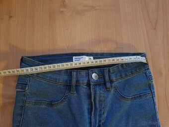Rifle  džíny sinsay v.34 modré úzké - 4