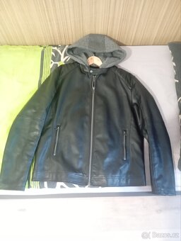 Pánská, chlapecká koženková bunda Liberty. - 4