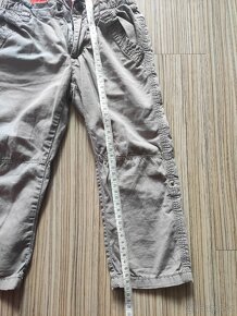 Kalhoty plátěné 92 - 4