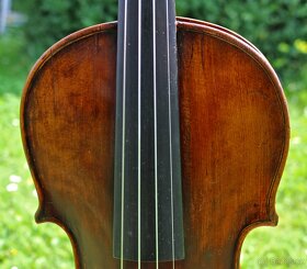 Mistrovské celé starožitné housle z 18 století, nádherný kus - 4