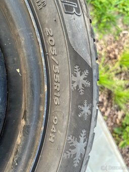 Fiat Tipo zimní kola 5x98 205/55 R16 - 4