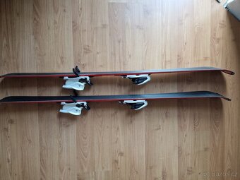 Lyže + vázání + hůlky Nordica vel. 120 - 4