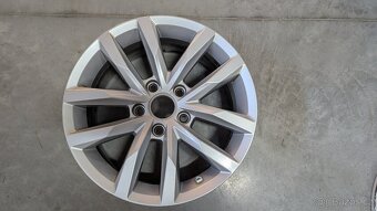 Originální ALU disky Volkswagen 6,5Jx16 ET42 – TOP STAV - 4