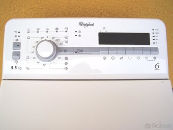 Pračka WHIRLPOOL s vrchním plněním - 4