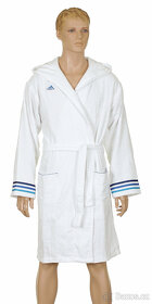 Prodám úplně nový značkový župan Adidas - bílomodrý - 4