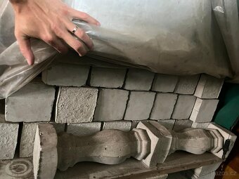 Betonové sloupky, podstavce řecký antický styl - 4