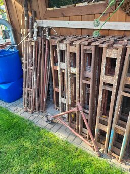 Haki lešení- jednotlivé díly, výměna, kladka, šroub. patky - 4