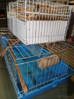 Klec pro hlodavce, fretku, ptaky - 4