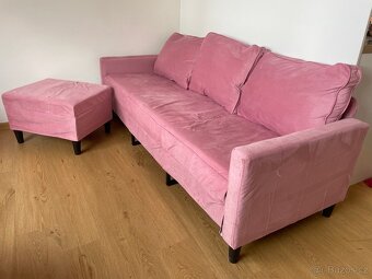 Růžová sedačka - 4