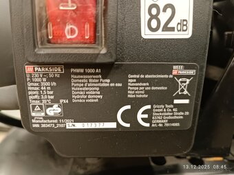 Domácí vodárna, čerpadlo na vodu, darling - 4