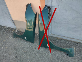 Levý blatník, pravé zadní dveře Peugeot 307 - KSUD - 4